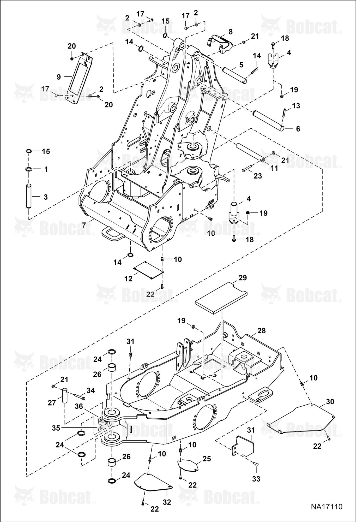 Main Frame (Front and Rear)