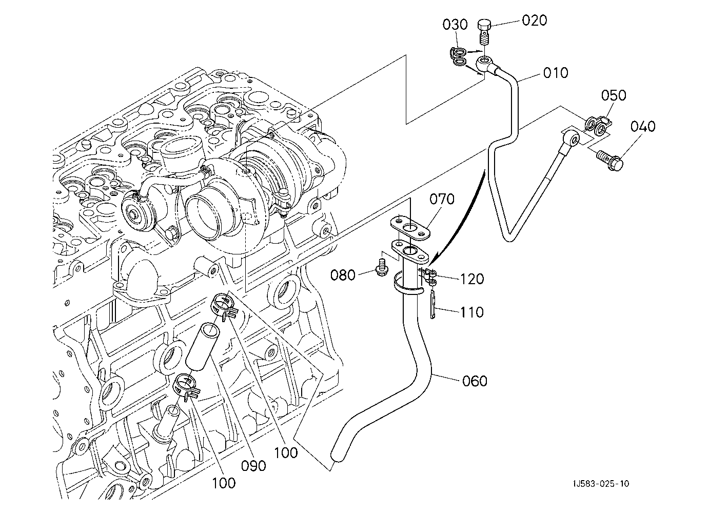 Oil Pipe (Turbo Charger)