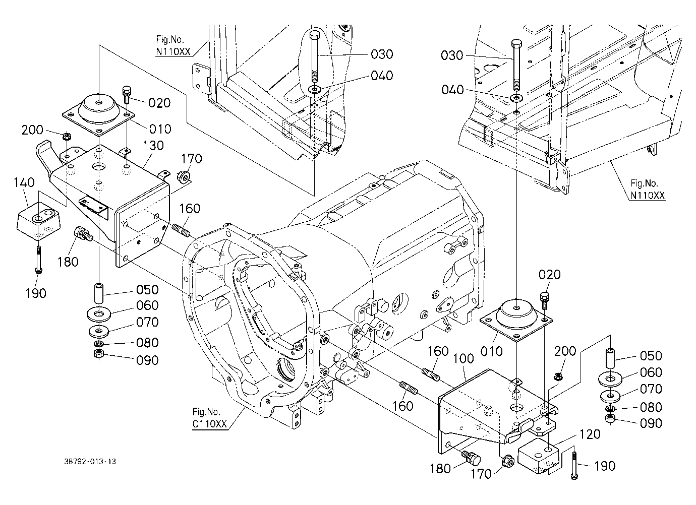 Cab Bracket Front