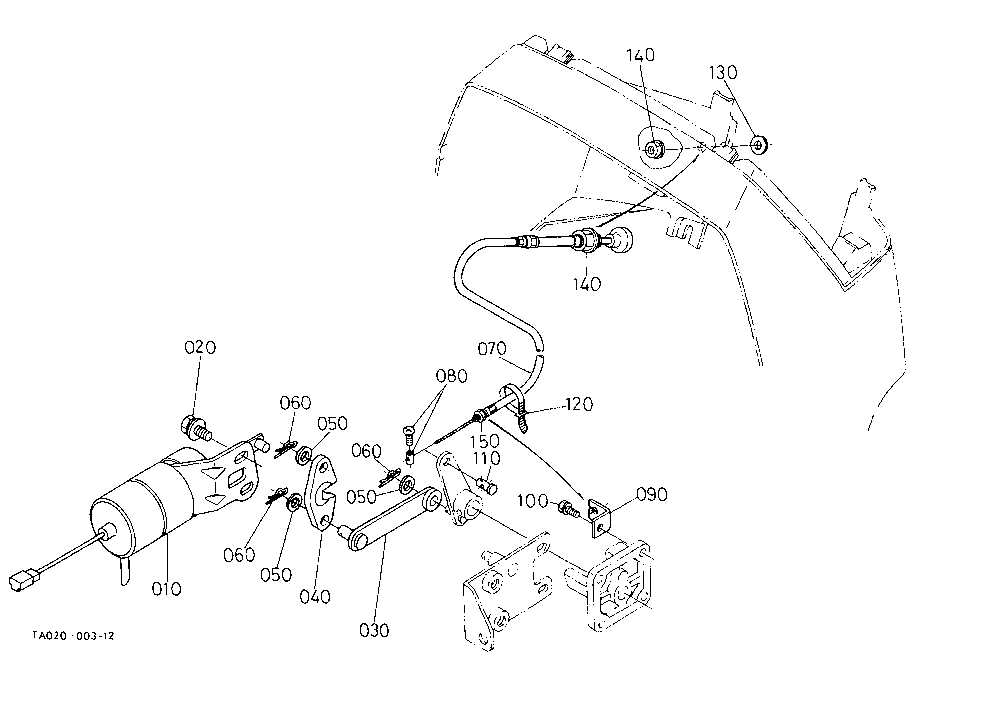 Stop Solenoid And Engine Stop Wire