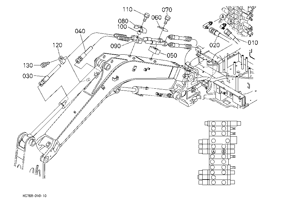 Oil Piping (Arm)