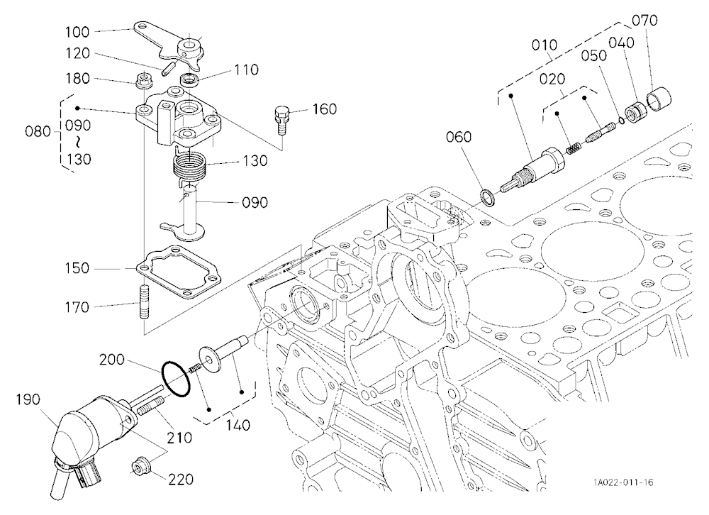 Engine Stop Lever