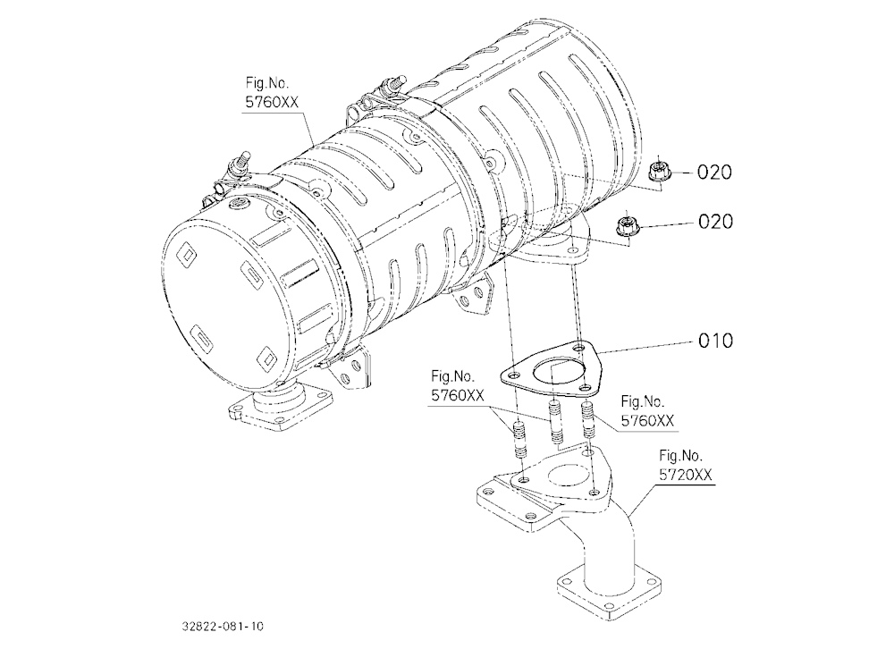 Muffler Bracket Mountingpart