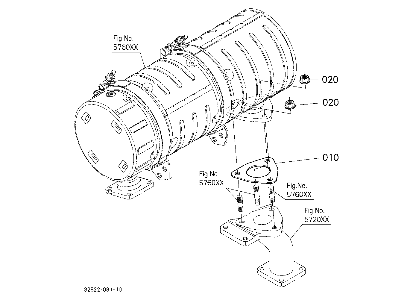 Muffler Bracket Mountingpart
