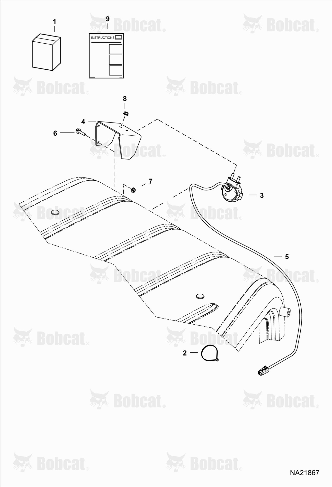 Rear Camera Kit (Cab)