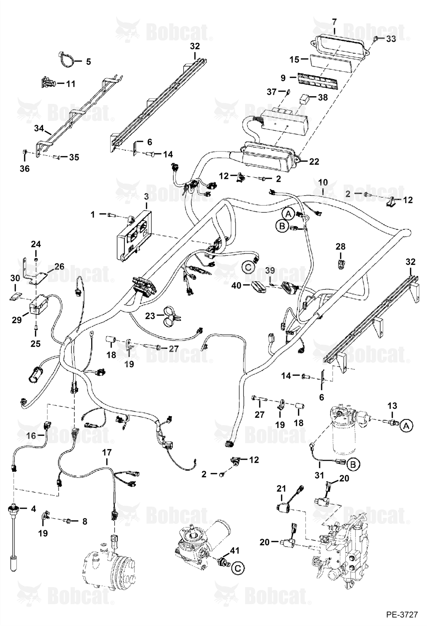 Engine Electrical (W/Controller)  A5GK11001 - A5GK19999, A5GL11001 - A5GL19999