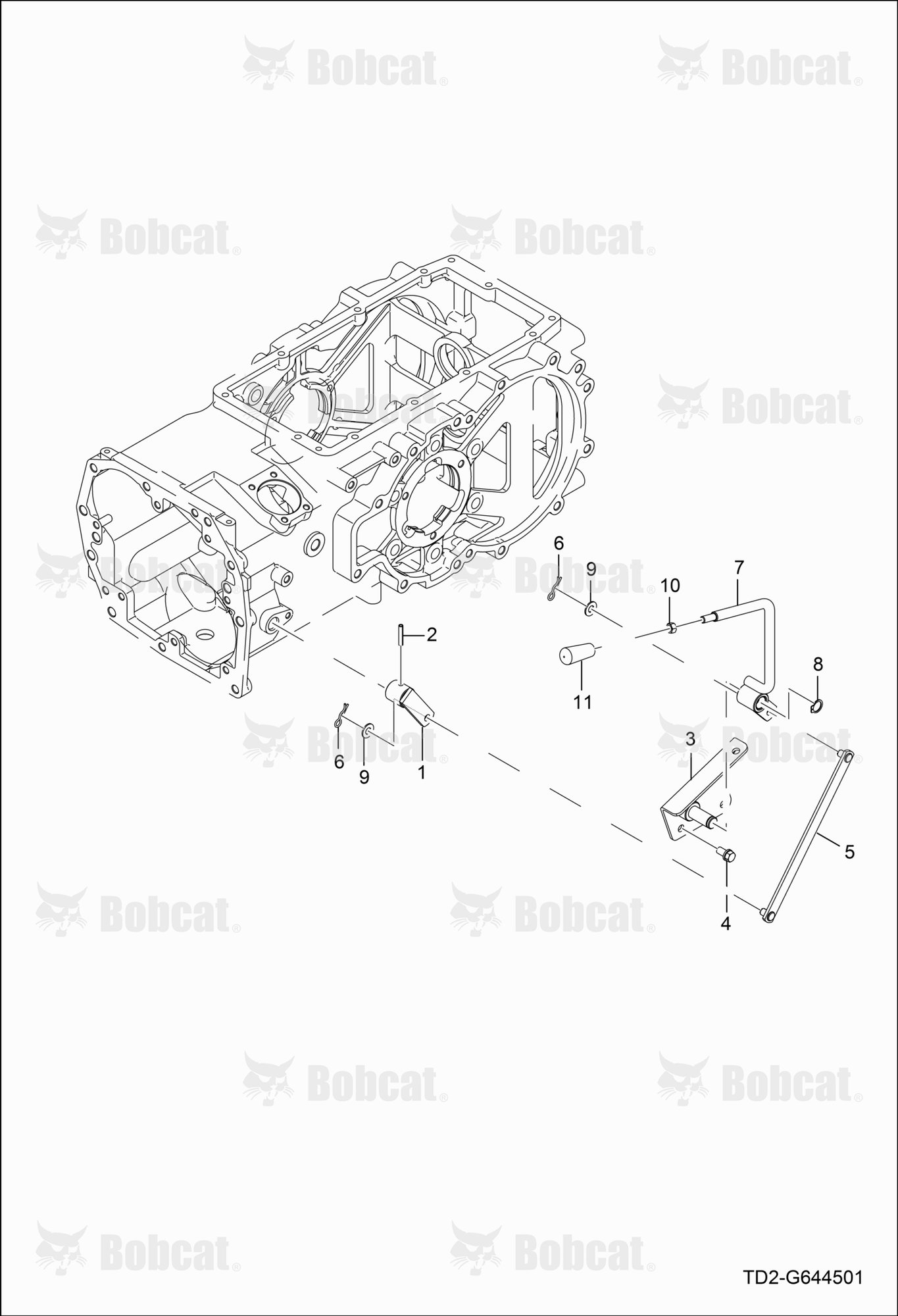 Front Wheel Drive Lever Group
