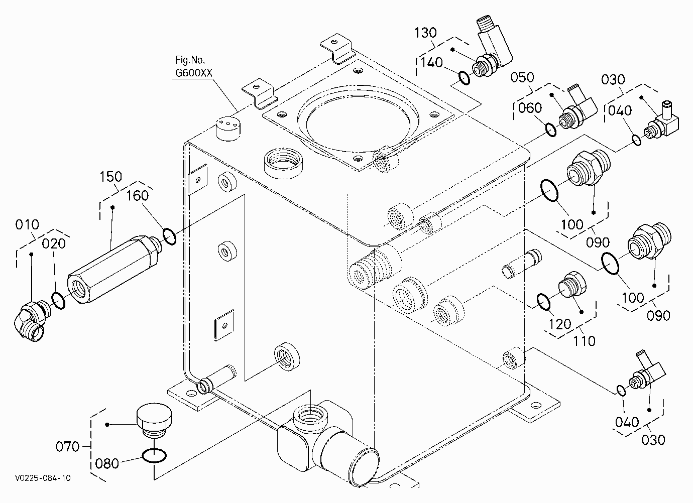 OIL TANK (JOINT) [HYDRAULIC HITCH] [EXCEPT HIGH FL