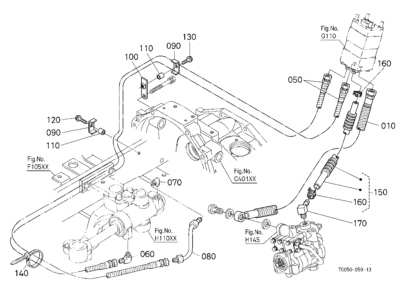 Hydraulic Oil Line (Ps)