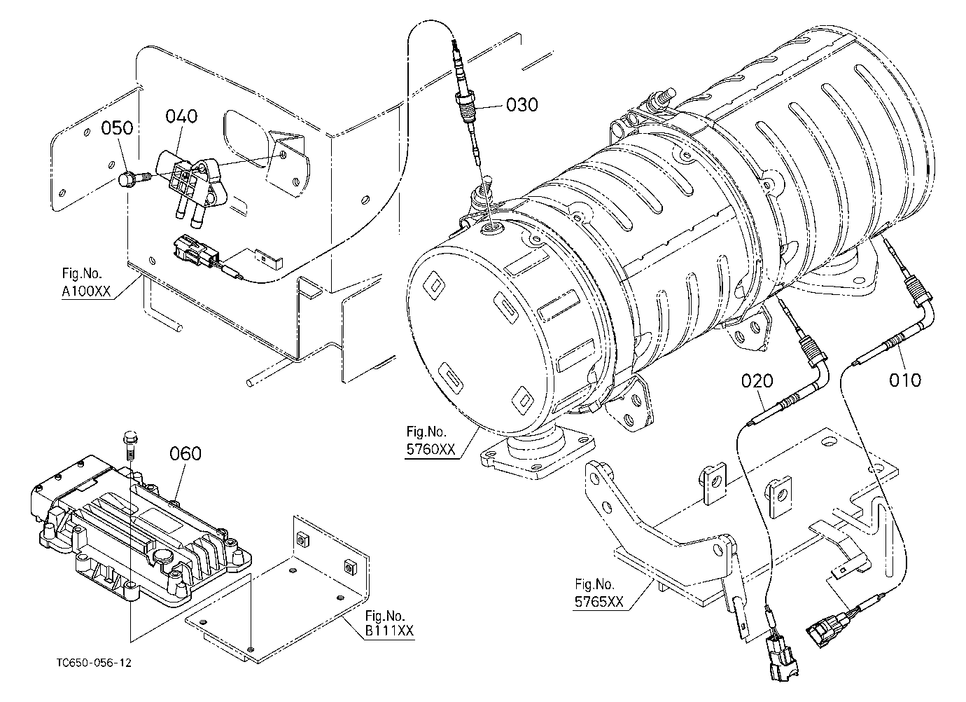 Sensor/Ecu (Muffler)