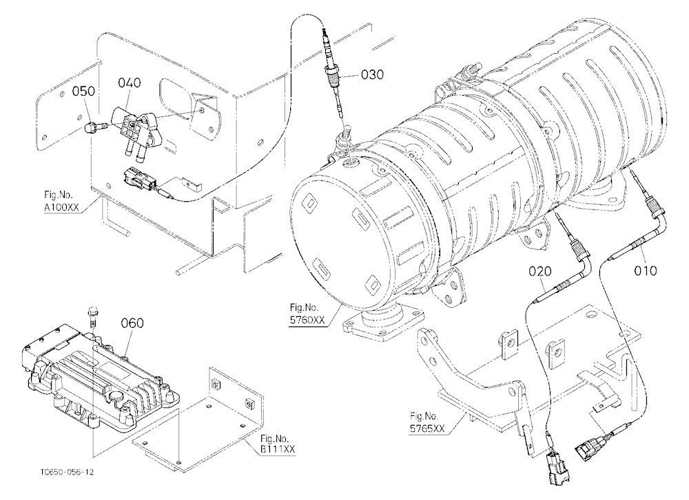 Sensor/Ecu (Muffler)