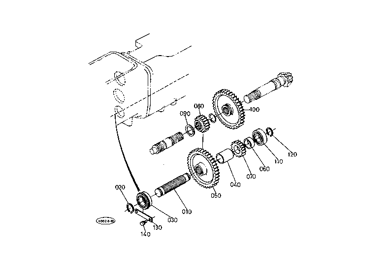 Creep Gear Shaft