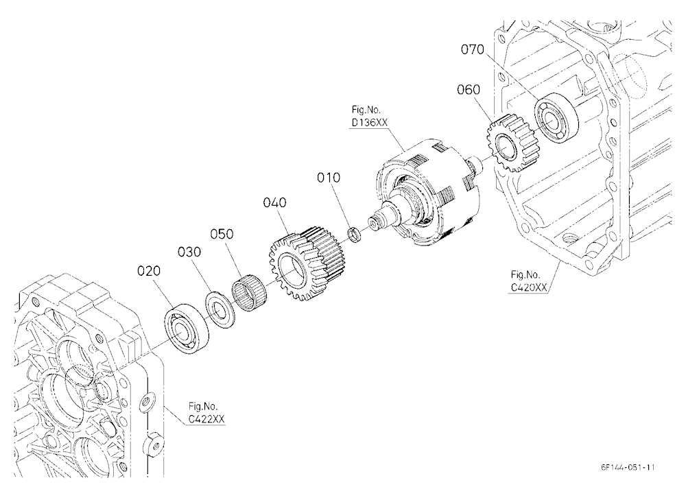 Pto Clutch Shaft