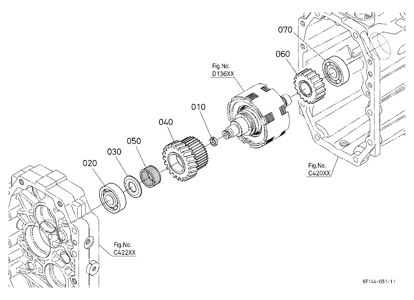 Pto Clutch Shaft
