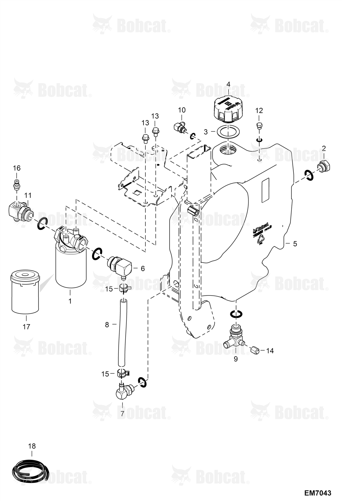 Hydraulic Tank Circuitry