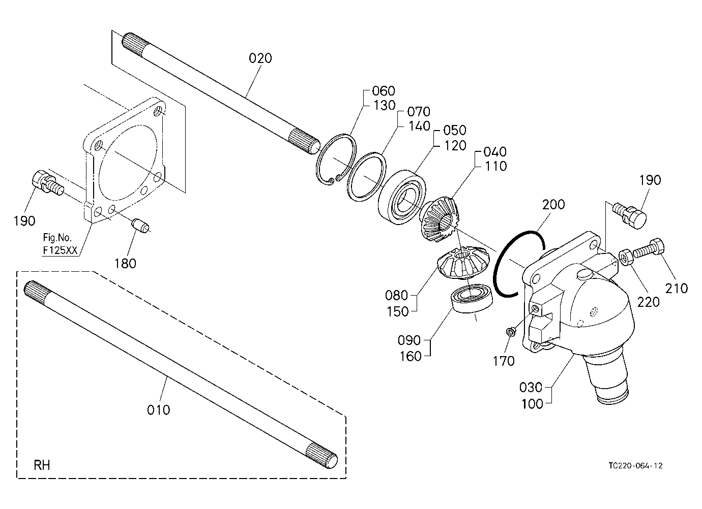 Differential Gear Shaft [New]