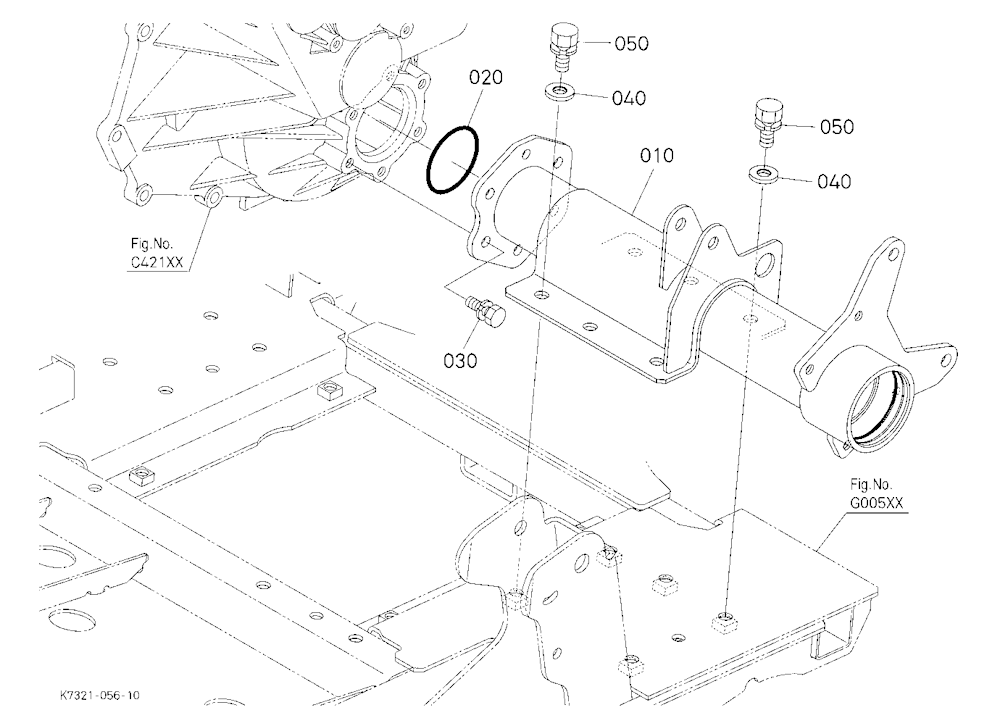 Rear Axle Case (Left)