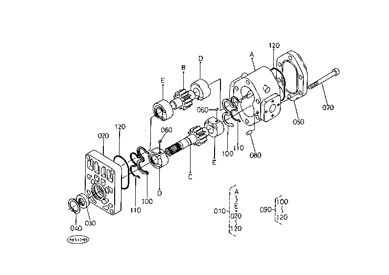 Power Steering Oil Pump [Component Parts]