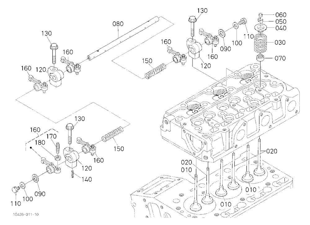 Valve And Rocker Arm
