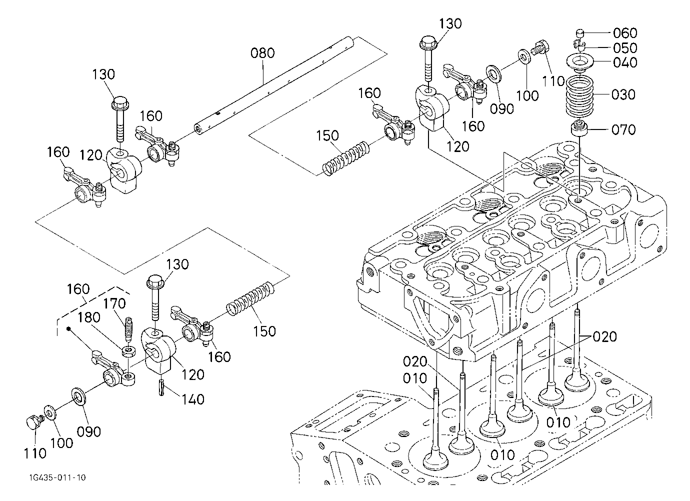 Valve And Rocker Arm