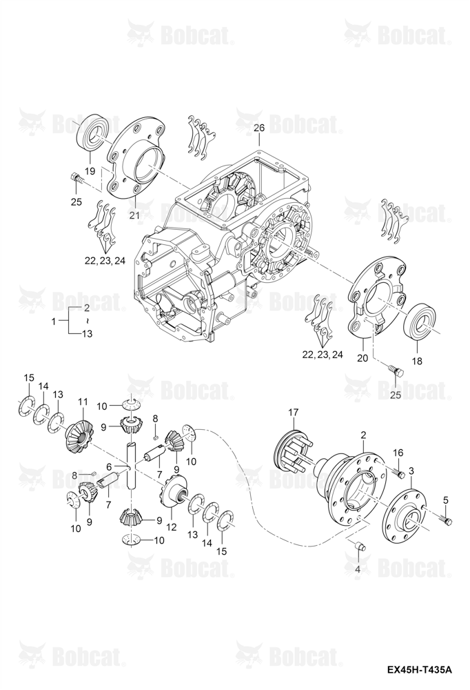 Rear Differential System Group