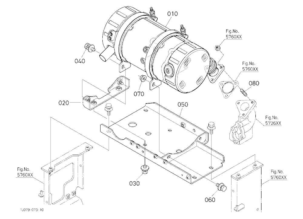 Diesel Particulate Filter Muffler