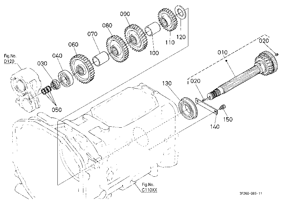 Countershaft
