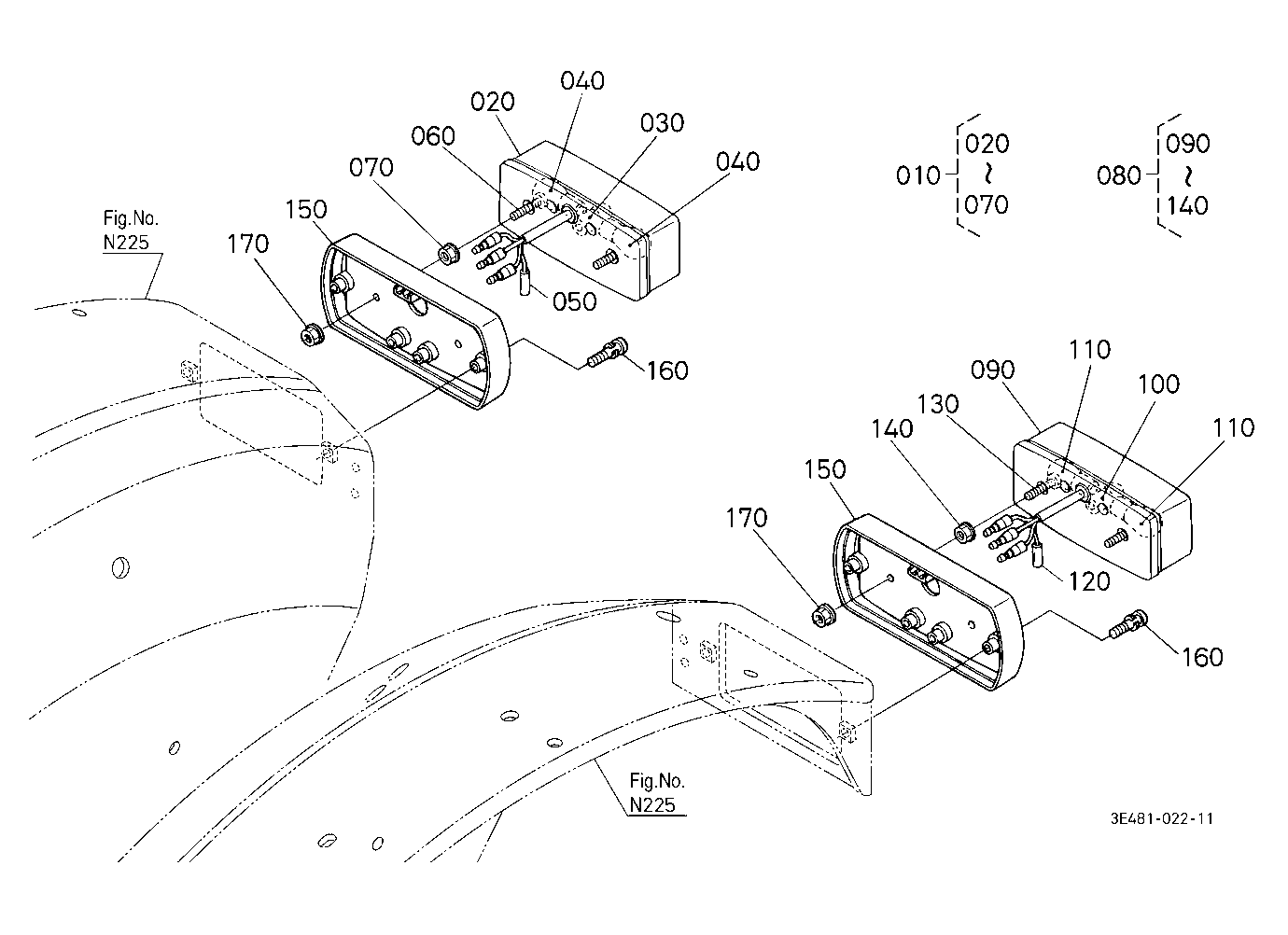 Rear Combination Light [Cab Type]