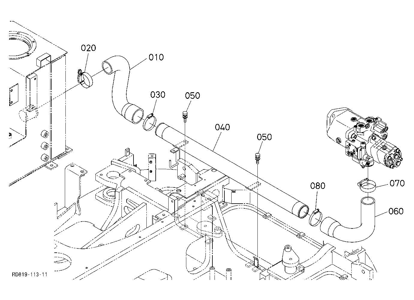 Oil Piping (Suction)