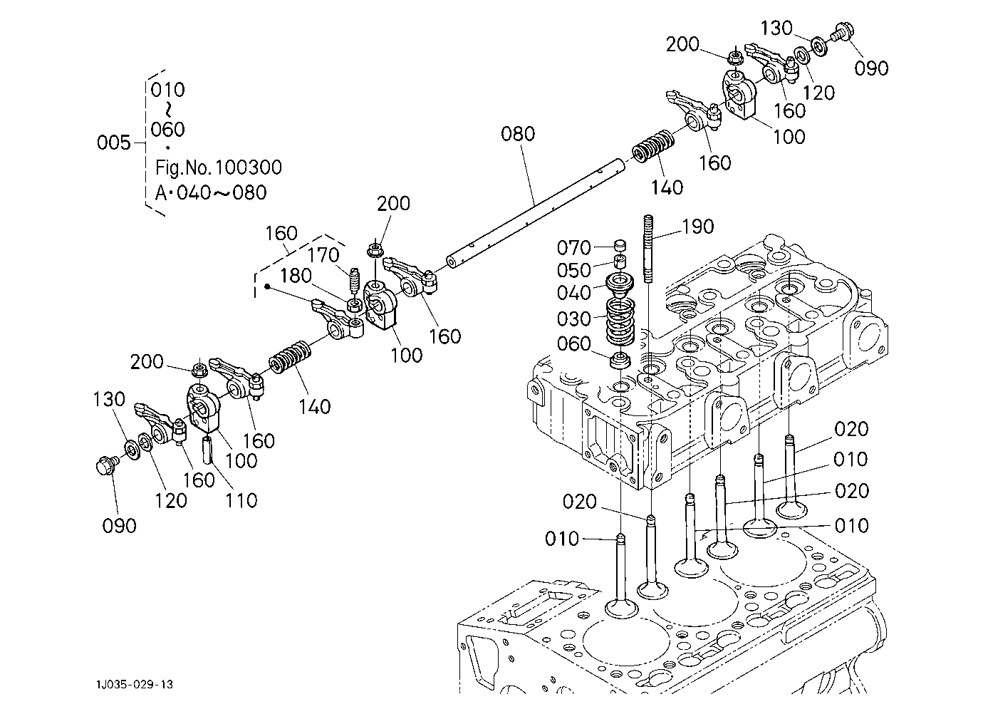 Valve And Rocker Arm