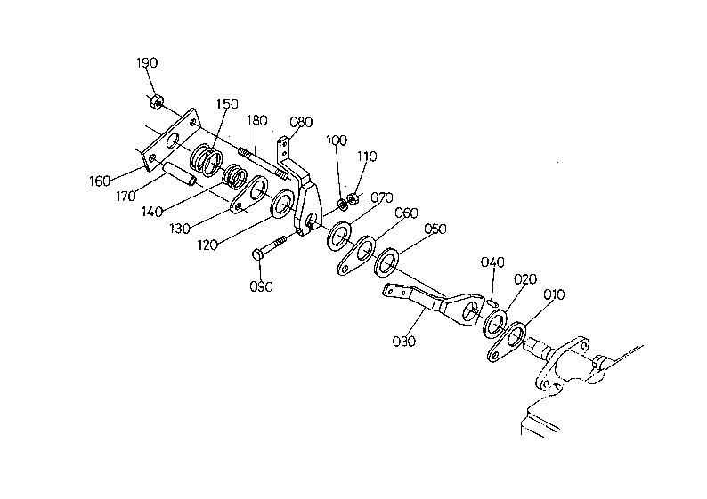 Draft And Position Control Lever
