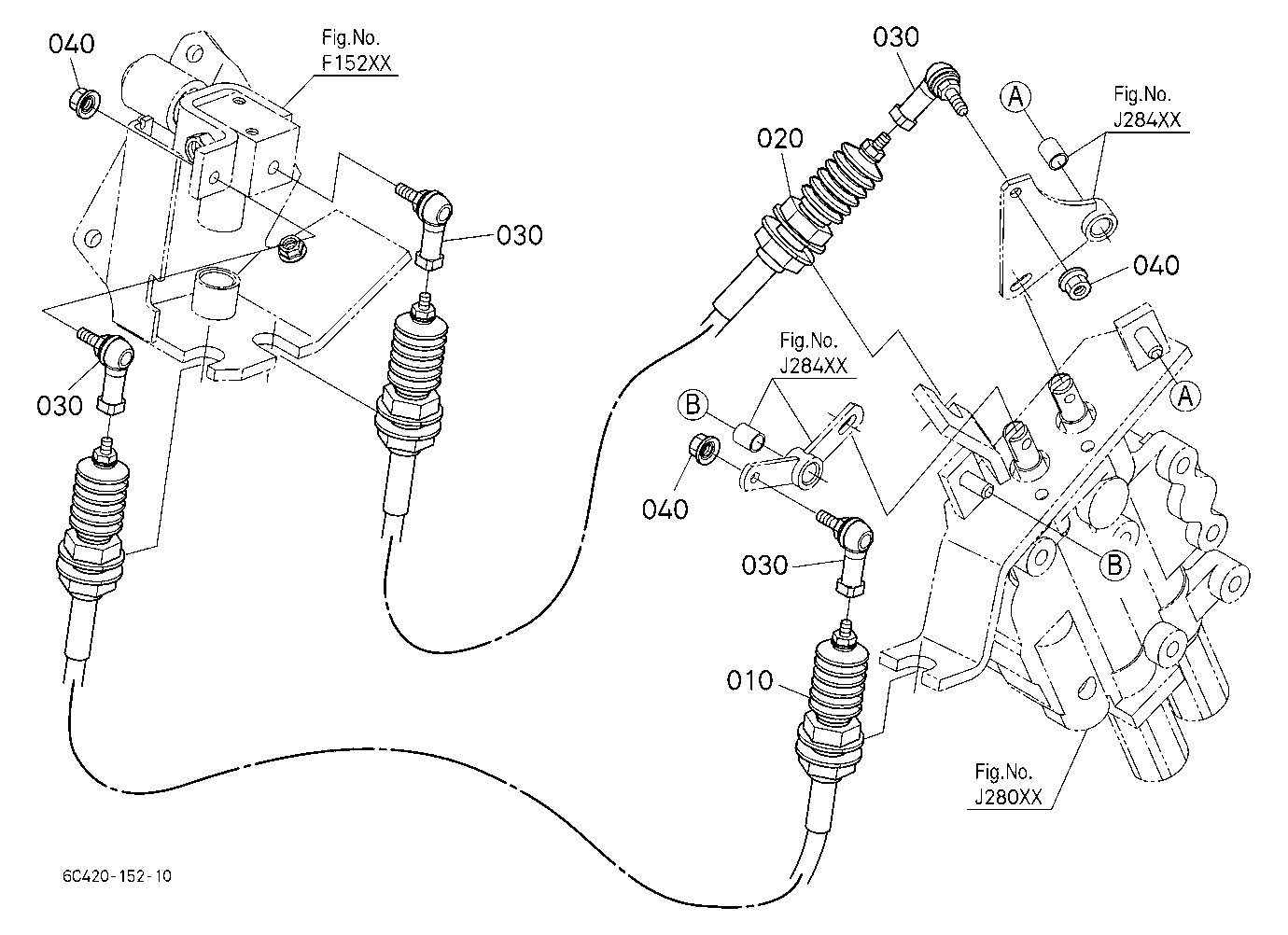 Cab Kit (Loader Valve Link) (W/G.No.B7076) [Option
