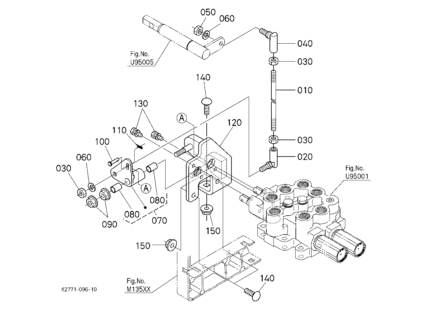 Front Control Valve Kit (Rod) 1 [Option]