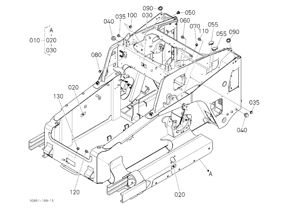 Main Frame [Manual Hitch]