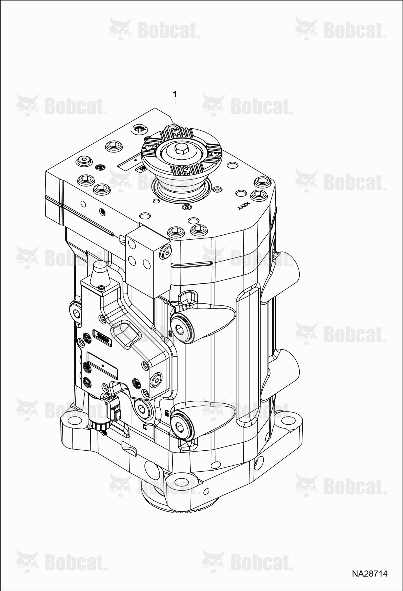 Hydrostatic Motor (Assy)
