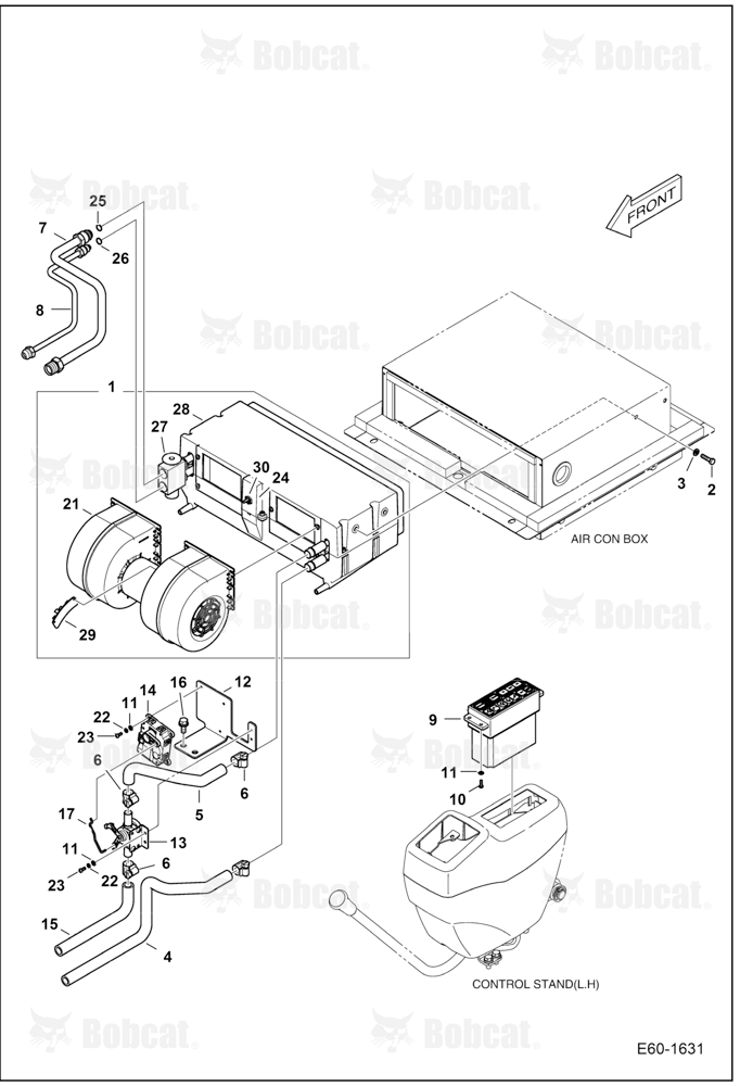 Air Conditioning (Cab) AET811698 & Above, AGSZ11698 & Above