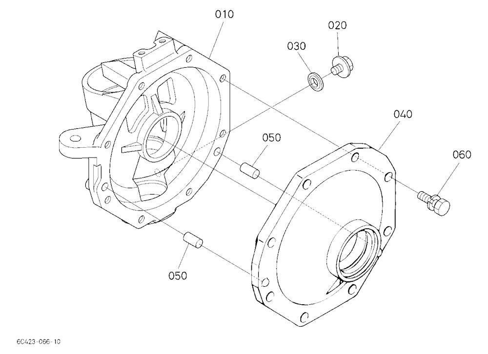 Axle Case Lh
