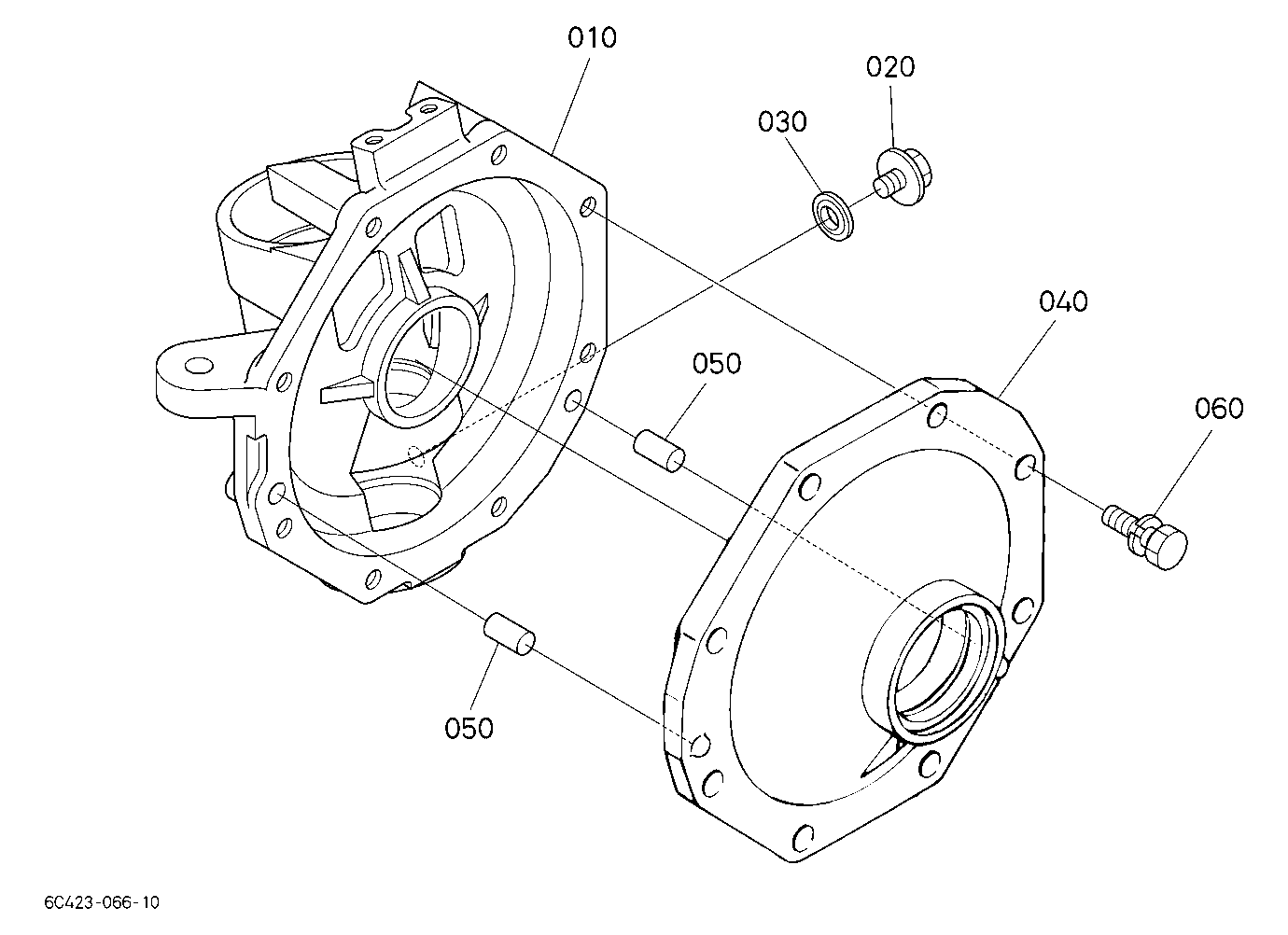 Axle Case Lh