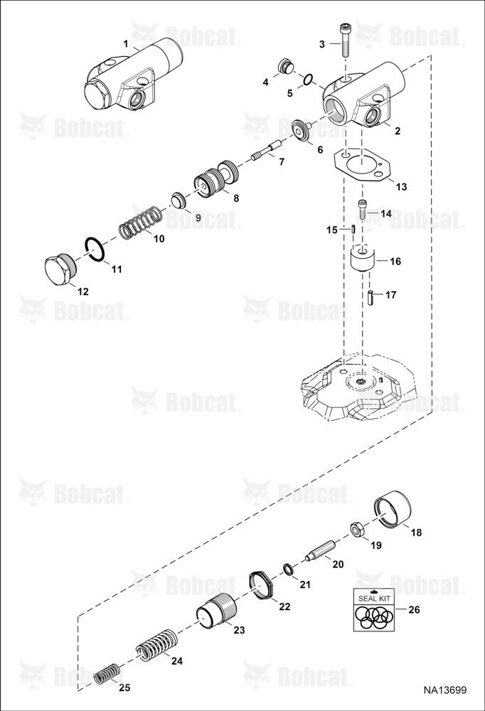 Hydraulic Piston Pump (Torque Limiter Valve)