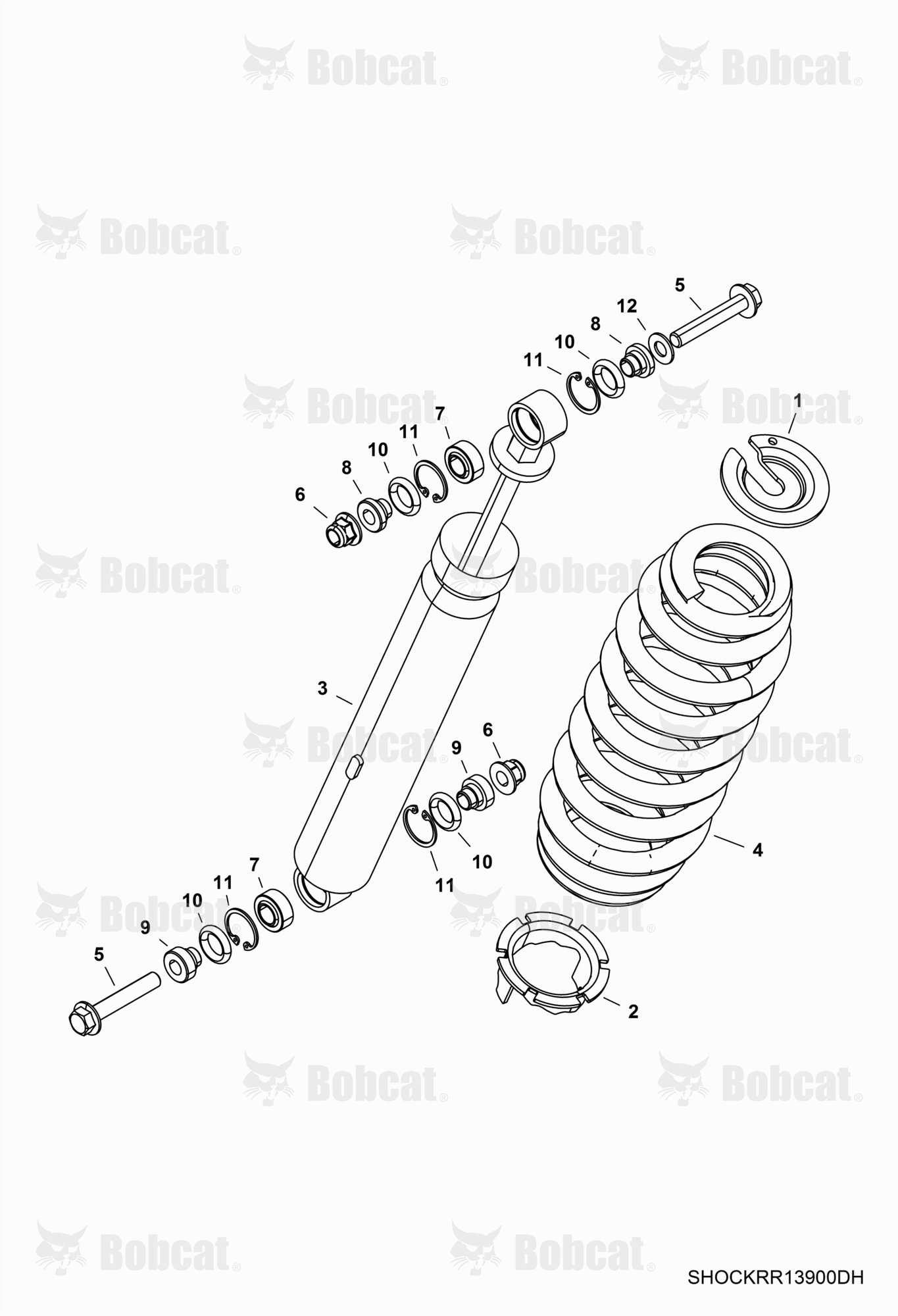 SUSPENSION, Rear Shock