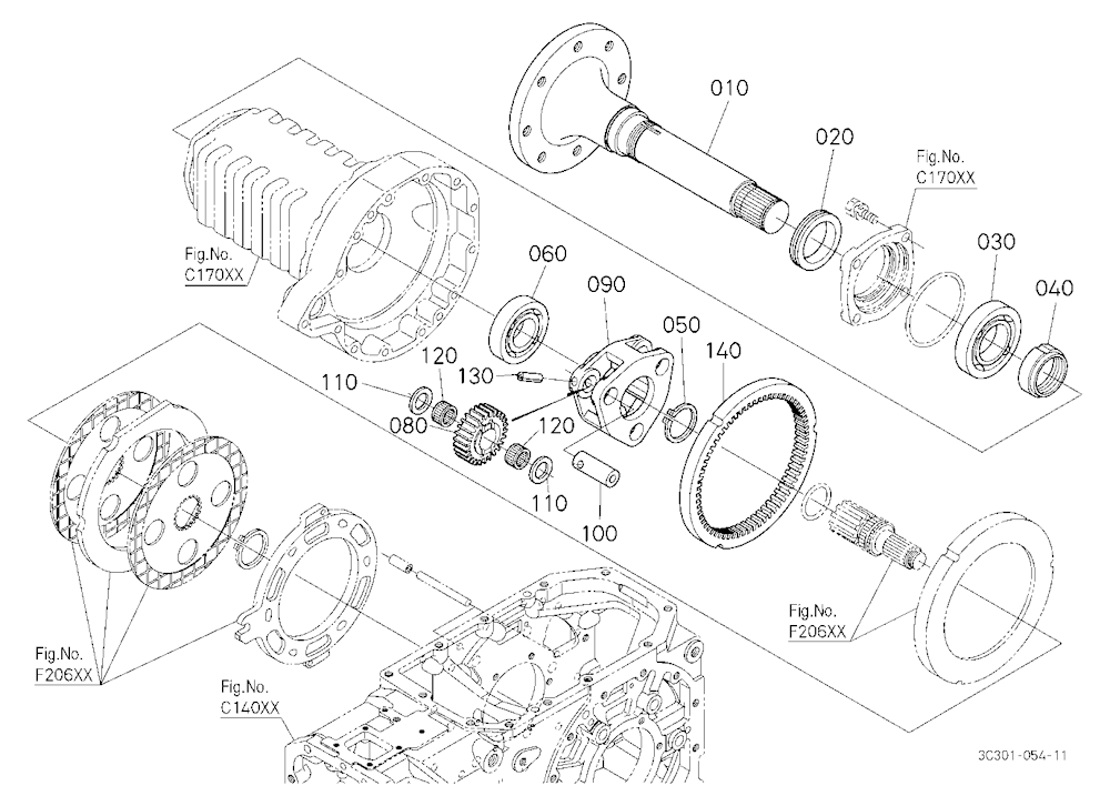 Rear Axle Rh