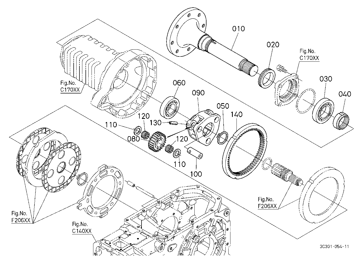 Rear Axle Rh