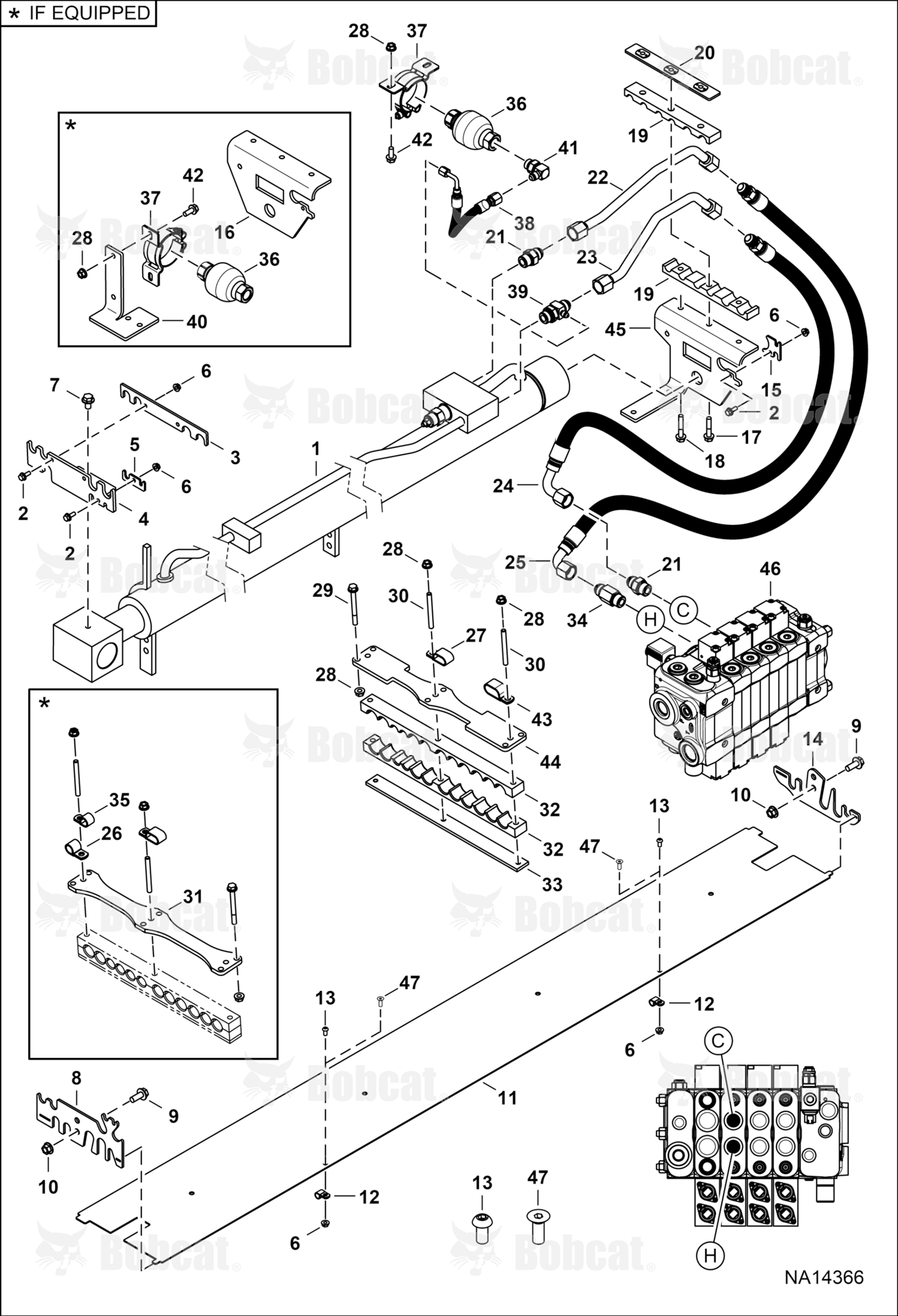 Hydraulic Circuitry (Extension) (W/Accumulator)