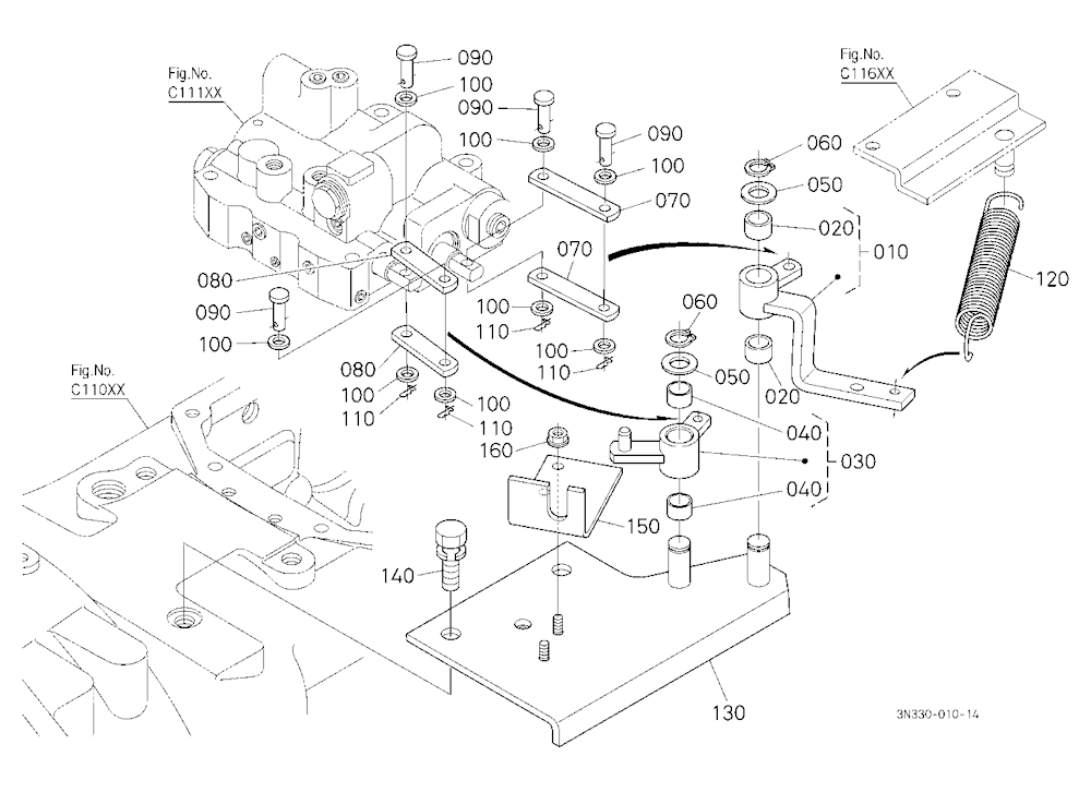 Valve Lever (Clutch/Shuttle)