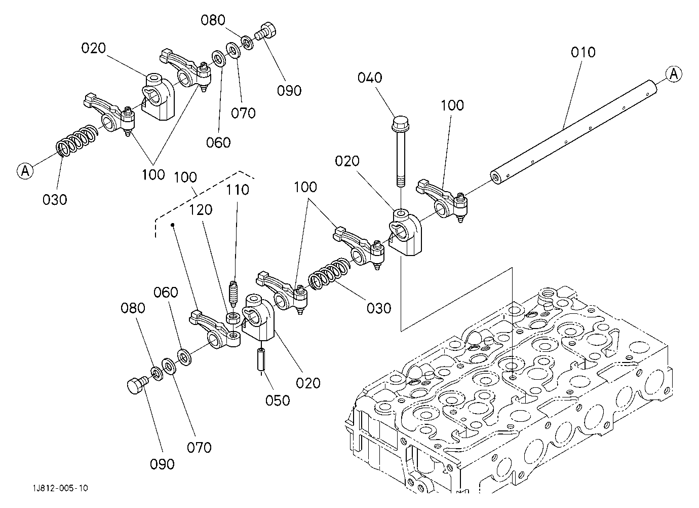 Rocker Arm Shaft