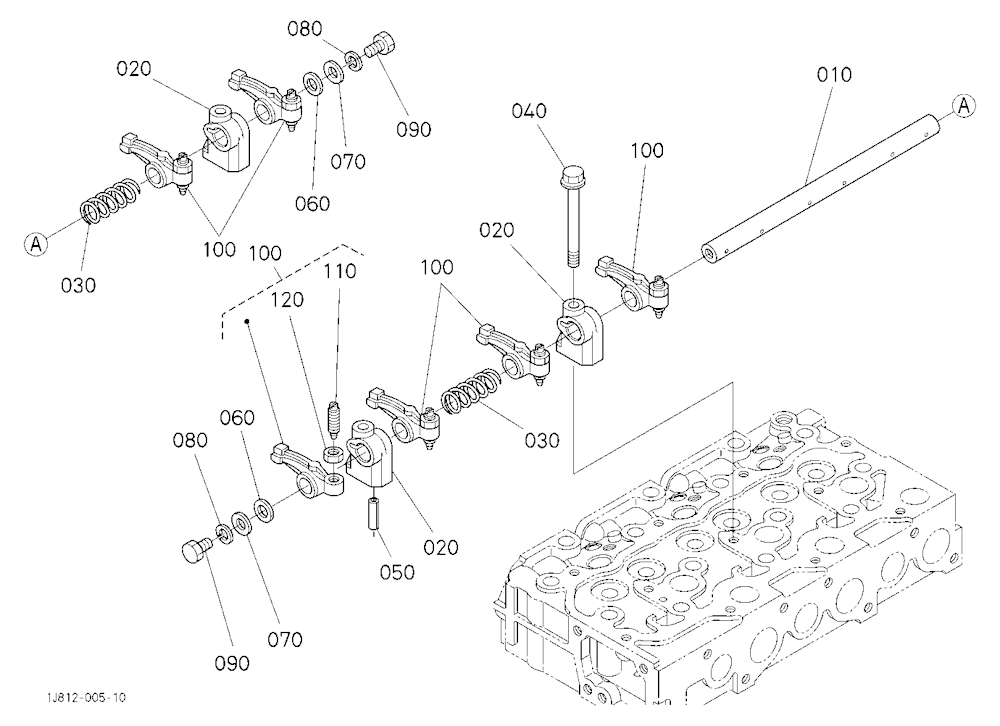 Rocker Arm Shaft