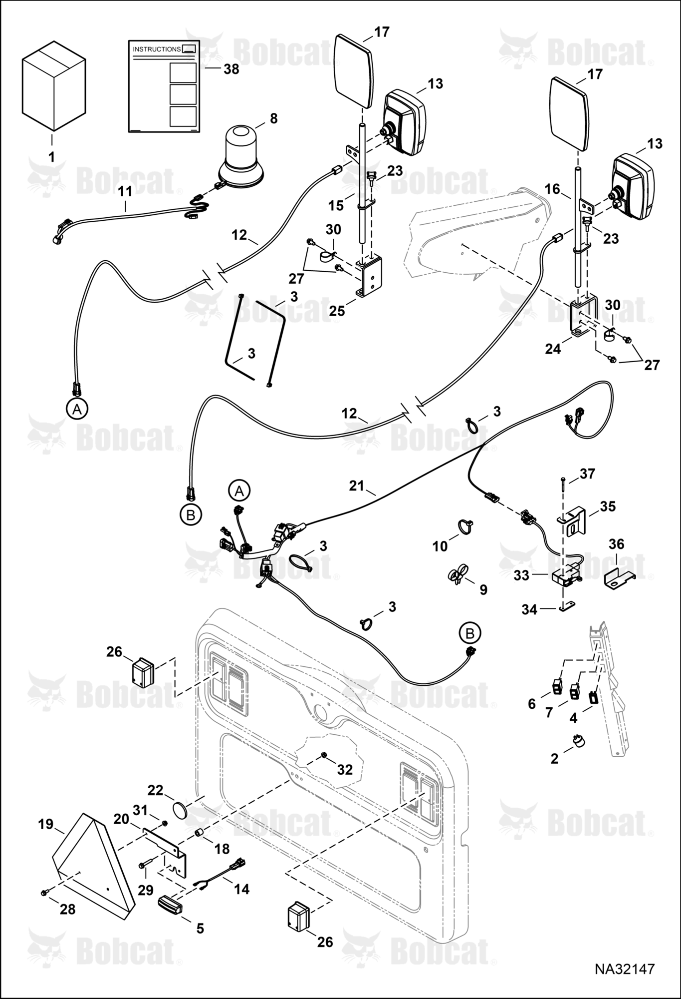Road Kit (Manual)  B4ZE11807 & Above