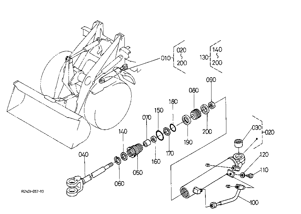Steering Cylinder [Component Parts]