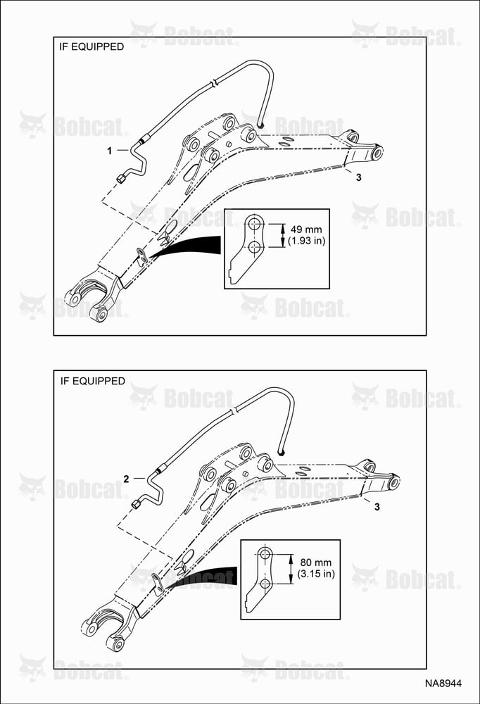 Hydraulic Circuitry (Boom Tubeline Detail)