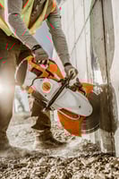 Thumbnail of STIHL TS 440 Cutquik, 14" Action